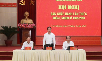 Phường Vĩnh Hưng: Thống nhất nhận thức, quyết liệt thực hiện thắng lợi các mục tiêu năm 2026