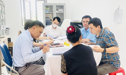 UBND xã Phúc Lộc tổ chức xét duyệt mức độ khuyết tật cho các đối tượng trên địa bàn