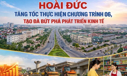 Hoài Đức tăng tốc thực hiện Chương trình 06, tạo đà bứt phá phát triển kinh tế