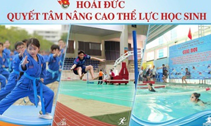 Xây dựng thế hệ học sinh khỏe mạnh, năng động không chỉ là nhiệm vụ giáo dục mà còn là trách nhiệm xã hội, nền tảng cho sự phát triển bền vững của địa phương. UBND xã Hoài Đức triển khai Chiến lược phát triển thể dục, thể thao Việt