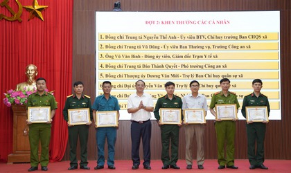 Chuyên Mỹ tổng kết công tác tuyển chọn, gọi công dân nhập ngũ 2026