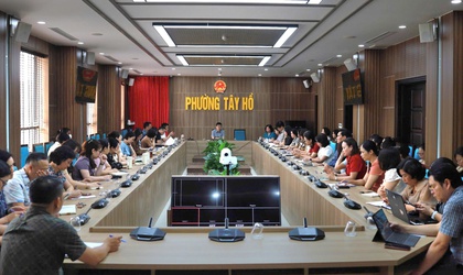 Phường Tây Hồ: Quyết liệt triển khai các giải pháp đảm bảo an toàn thực phẩm trên địa bàn.