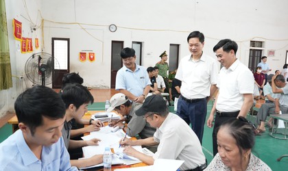 Xã Dương Hoà tiếp tục chi trả tiền bồi thường giải phóng mặt bằng Dự án thành phần 1 - Depot Sơn Đồng