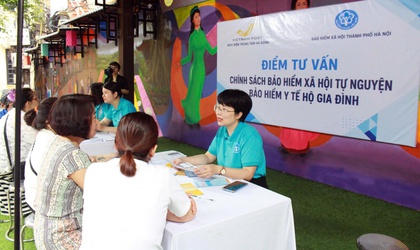 Bảo hiểm xã hội Hà Nội: Ra quân thúc đẩy bao phủ Bảo hiểm xã hội, Bảo hiểm y tế toàn dân