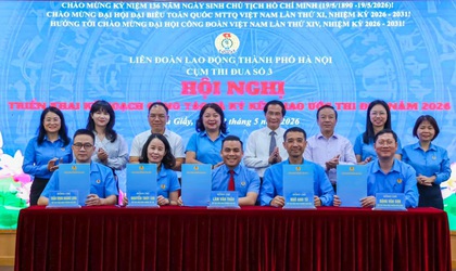 Cụm thi đua số 03 triển khai nhiệm vụ công tác, ký kết giao ước thi đua năm 2026
