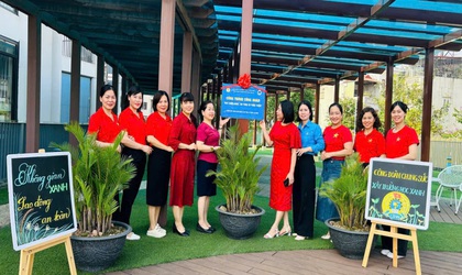 Công đoàn Trường mầm non Yên Sở hưởng ứng “Tháng hành động về An toàn vệ sinh lao động”
