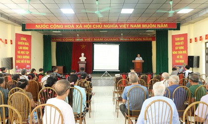 Xã Mê Linh tổ chức hội nghị đối thoại, trao đổi thông tin, triển khai thực hiện dự án: Xây dựng hạ tầng kỹ thuật khu đất dân cư dịch vụ.
