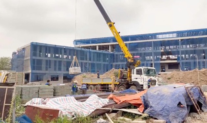 Vượt nắng thắng mưa đưa công trình trọng điểm tăng tốc về đích