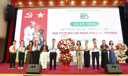 Hội Đồng Đội phường Hà Đông kỷ niệm 85 năm Ngày thành lập Đội TNTP Hồ Chí Minh