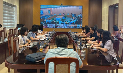 UBND phường Long Biên tham dự điểm cầu họp Ban Chỉ đạo Kỳ thi tốt nghiệp trung học phổ thông thành phố Hà Nội năm 2026 và Ban Chỉ đạo thi, tuyển sinh thành phố Hà Nội năm học 2026 - 2027 lần thứ hai