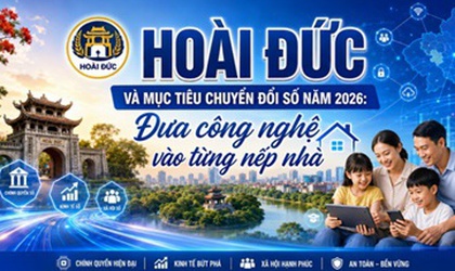 Hoài Đức và mục tiêu chuyển đổi số năm 2026: Đưa công nghệ vào từng nếp nhà
