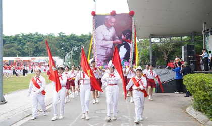 Phường Chương Mỹ tổ chức ngày hội măng non “85 mùa hoa – tự hào truyền thống đội”