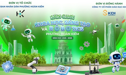 Phường Hoàn Kiếm tổ chức sân chơi khoa học, sáng tạo và robotics năm học 2025-2026