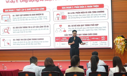 Đẩy mạnh ứng dụng trí tuệ nhân tạo trong công tác Đảng