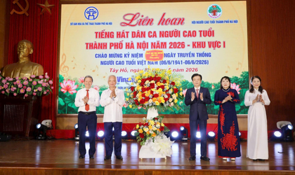 Tiếng hát dân ca Người cao tuổi Hà Nội 2026: Tôn vinh giá trị văn hóa truyền thống