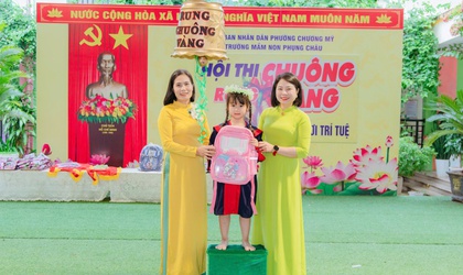 Trường Mầm non Phụng Châu tổ chức thành công Hội thi “Rung chuông vàng” năm học 2025–2026