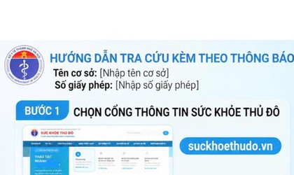 TĂNG CƯỜNG TRA CỨU THÔNG TIN HÀNH NGHỀ Y TẾ NGOÀI CÔNG LẬP ĐỂ BẢO VỆ QUYỀN LỢI VÀ SỨC KHỎE NGƯỜI DÂN