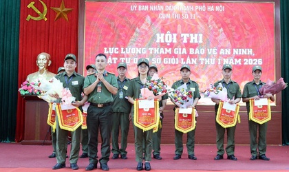Xã Xuân Mai hoàn thành xuất sắc các phần thi giành giải Ba tại Hội thi lực lượng tham gia bảo vệ an ninh trật tự cơ sở giỏi lần thứ nhất năm 2026