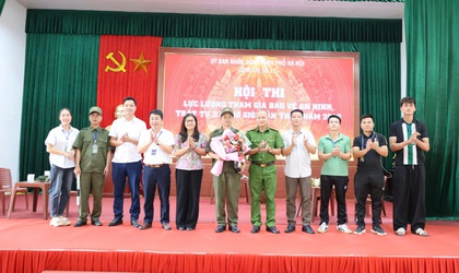 Hội thi “Lực lượng tham gia bảo vệ an ninh trật tự ở cơ sở giỏi” lần thứ I năm 2026