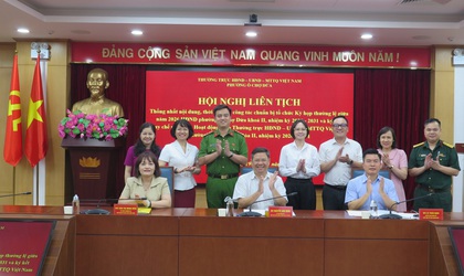 Thường trực HĐND - UBND - UBMTTQ Việt Nam phường Ô Chợ Dừa thống nhất nội dung chuẩn bị tổ chức kỳ họp giữa năm 2026