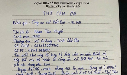 Công an xã Bất Bạt: Nghĩa cử đẹp giúp đỡ công dân người nước ngoài đi lạc trở về với gia đình