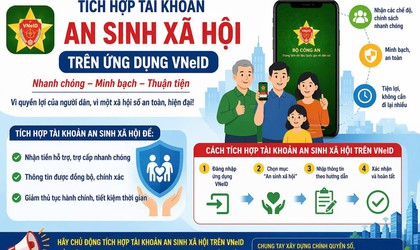 Ô Chợ Dừa đẩy mạnh tích hợp tài khoản hưởng an sinh xã hội trên ứng dụng VNeID trên địa bàn phường 
