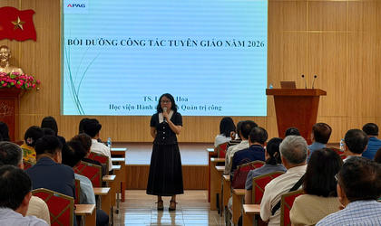 KHAI GIẢNG LỚP BỒI DƯỠNG NGHIỆP VỤ CÔNG TÁC TUYÊN GIÁO NĂM 2026