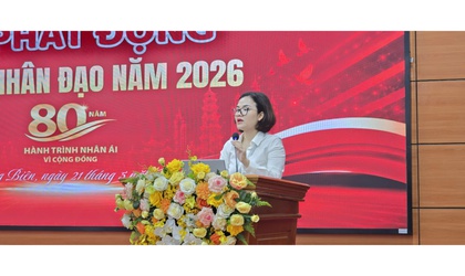 Phát huy vai trò nòng cốt trong công tác nhân đạo, Hội Chữ thập đỏ phường Long Biên phát động “Tháng Nhân đạo” năm 2026 với Chủ đề: “80 năm hành trình nhân ái vì cộng đồng”