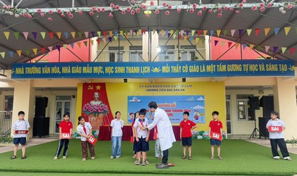 UBND xã Phúc Lộc quyết liệt trong công tác phòng, chống đuối nước, tai nạn thương tích cho trẻ em