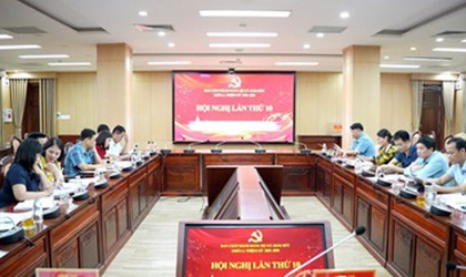 Hội nghị lần thứ 10 Ban chấp hành Đảng bộ xã Hoài Đức khóa I, nhiệm kỳ 2025 - 2030