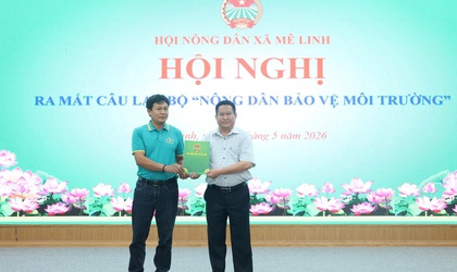 Hội Nông dân xã Mê Linh ra mắt Câu lạc bộ 
