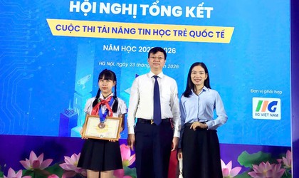 Lan tỏa đam mê công nghệ – khơi dậy tư duy sáng tạo: trường tiểu học Tòng Bạt rạng danh tại lễ tổng kết cuộc thi tài năng tin học trẻ quốc tế
