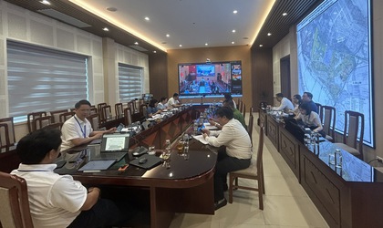 UBND phường Long Biên tham dự Hội nghị trực tuyến góp ý dự thảo Nghị quyết của HĐND Thành phố Hà Nội