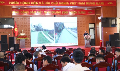 xã Bất Bạt tăng cường tuyên truyền pháp luật về đê điều, thủy lợi và phòng, chống thiên tai