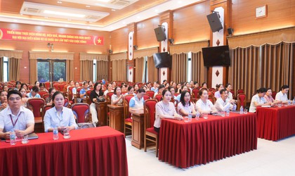 Hội nghị tập huấn nghiệp vụ uỷ thác cho vay vốn Ngân hàng Chính sách xã hội và Ngân hàng Agirbank Chi nhánh Quốc Oai năm 2026