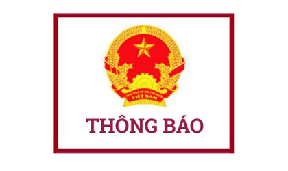 TB Về việc niêm yết công khai Quyết định phê duyệt phương án chi tiết bồi thường, hỗ trợ và tái định cư dự án.