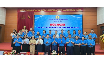 Tháng Công nhân năm 2026: Công đoàn phường Long Biên đẩy mạnh chăm lo, bảo vệ quyền lợi người lao động