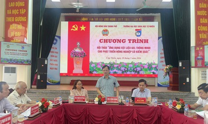 Hội thảo: Ứng dụng khoa học công nghệ vào phát triển kinh tế nông nghiệp.
