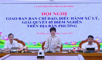 Phường Hà Đông tập trung tháo gỡ 5 điểm nghẽn trên địa bàn