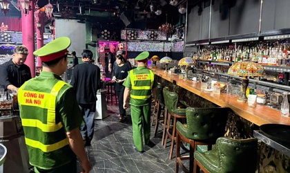 Phường Ba Đình: Xuyên đêm kiểm tra quán bar, karaoke, siết chặt an ninh trật tự sau 24h 