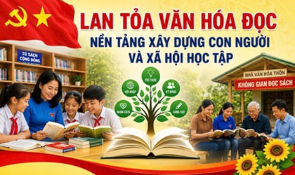 Lan tỏa văn hóa đọc - Nền tảng xây dựng con người và xã hội học tập
