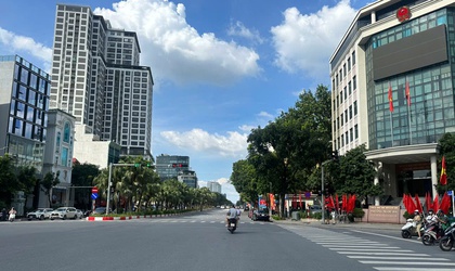 Ngày 07/5/2026, Hà Nội trời nhiều mây, nhiệt độ dao động trong khoảng 25-27 độ