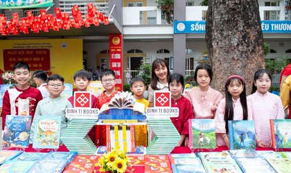 Trường tiểu học Cự Khối gieo mầm văn hóa đọc - Nuôi dưỡng tâm hồn học sinh tiểu học