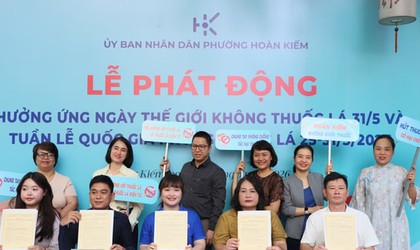 Phường Hoàn Kiếm nỗ lực xây dựng cộng đồng an toàn, không khói thuốc