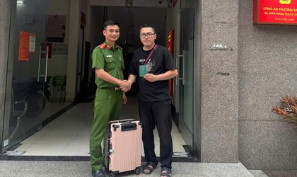 CÔNG AN PHƯỜNG BA ĐÌNH NHANH CHÓNG TÌM LẠI TÀI SẢN THẤT LẠC CHO DU KHÁCH NƯỚC NGOÀI