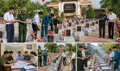 XÃ HOÀI ĐỨC TRIỂN KHAI KHẢO SÁT THỰC TRẠNG MỘ LIỆT SĨ CHƯA XÁC ĐỊNH ĐƯỢC THÔNG TIN PHỤC VỤ GIÁM ĐỊNH AND