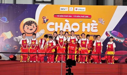 Tưng bừng Ngày Quốc tế Thiếu nhi 1/6 tại các tổ dân phố trên địa bàn phường