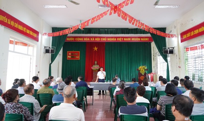 Phường Chương Mỹ đối thoại, tiếp thu ý kiến về 47 phương án bồi thường, hỗ trợ, tái định cư tại TDP Phượng Bãi 