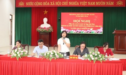 TỔ ĐẠI BIỂU SỐ 4 - HĐND XÃ TIẾP XÚC CỬ TRI TRƯỚC KỲ HỌP THƯỜNG LỆ GIỮA NĂM 2026
