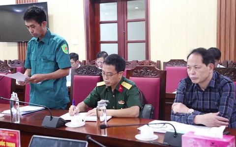 Xã Quang Minh họp Hội đồng Nghĩa vụ quân sự triển khai công tác tuyên quân năm 2026